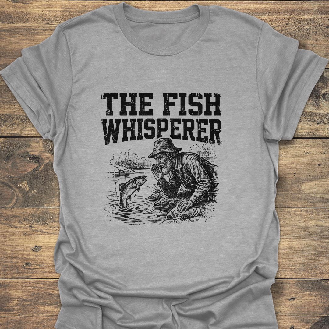 The Fish Whisperer - Sport Grey t-shirt
