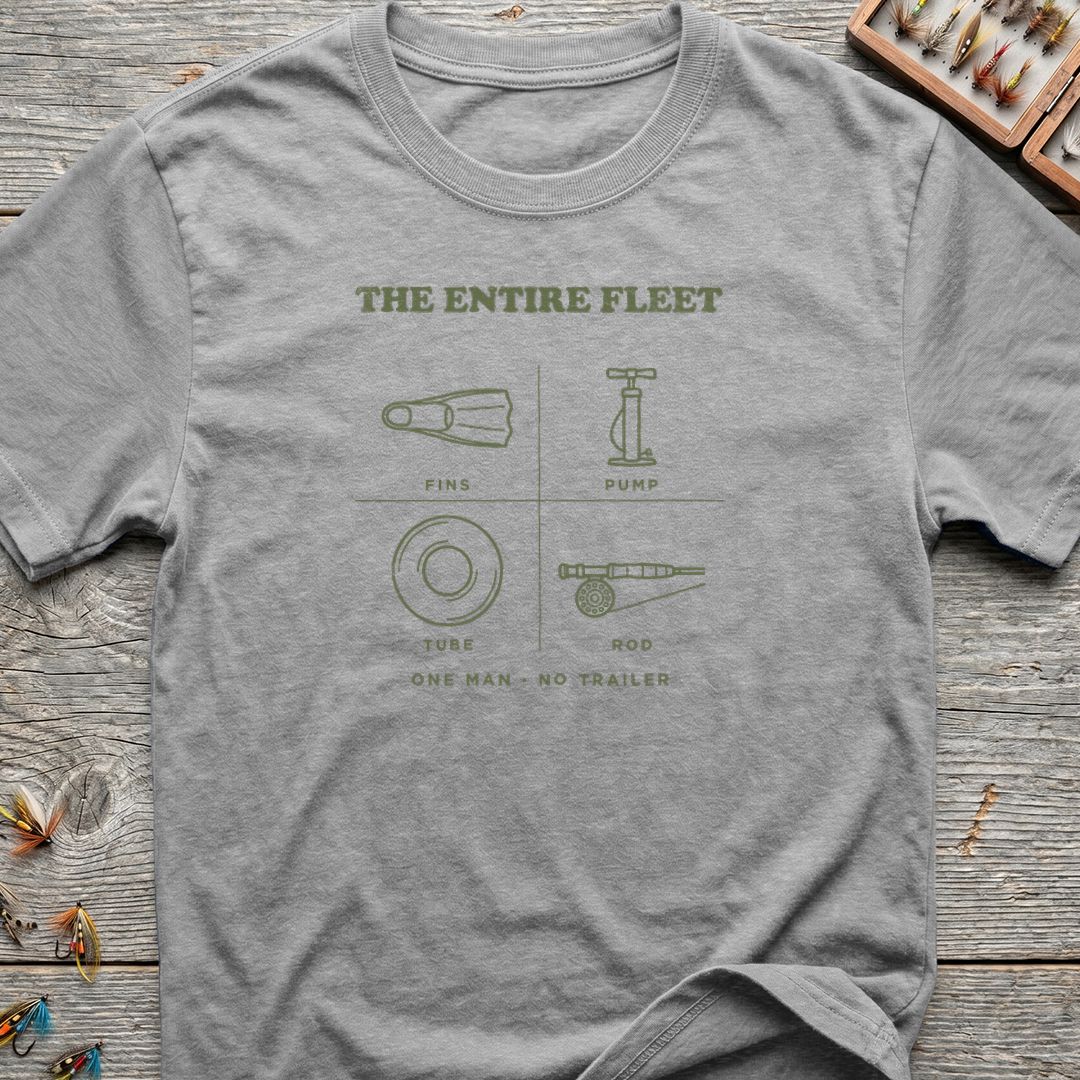 The Entire Fleet - Sport Grey t-shirt