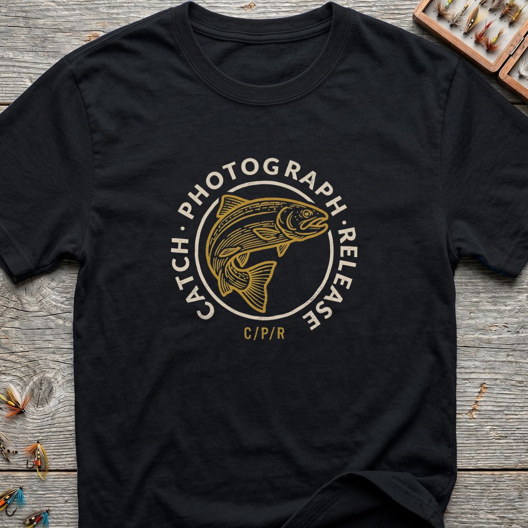 - Black t-shirt
