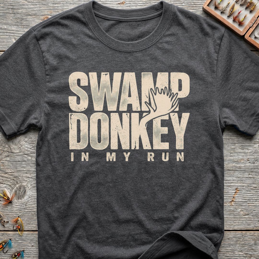 Swamp Donkey - Dark Heather t-shirt