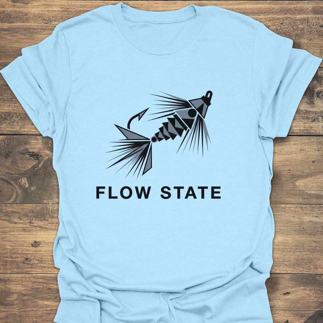 Flow State Nymph - Light Blue t-shirt