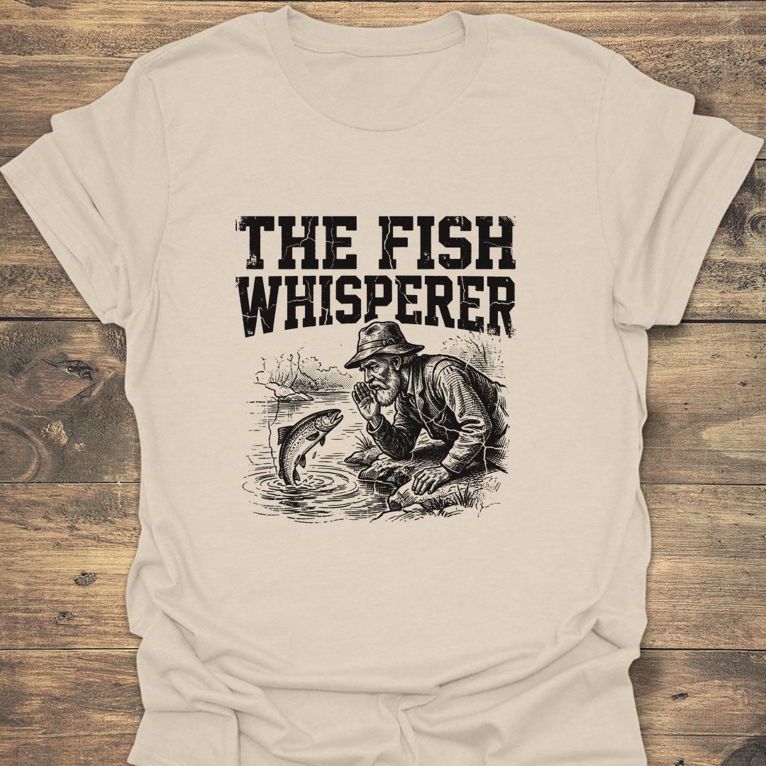 The Fish Whisperer - Natural t-shirt
