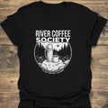 River Coffee Society - Black t-shirt