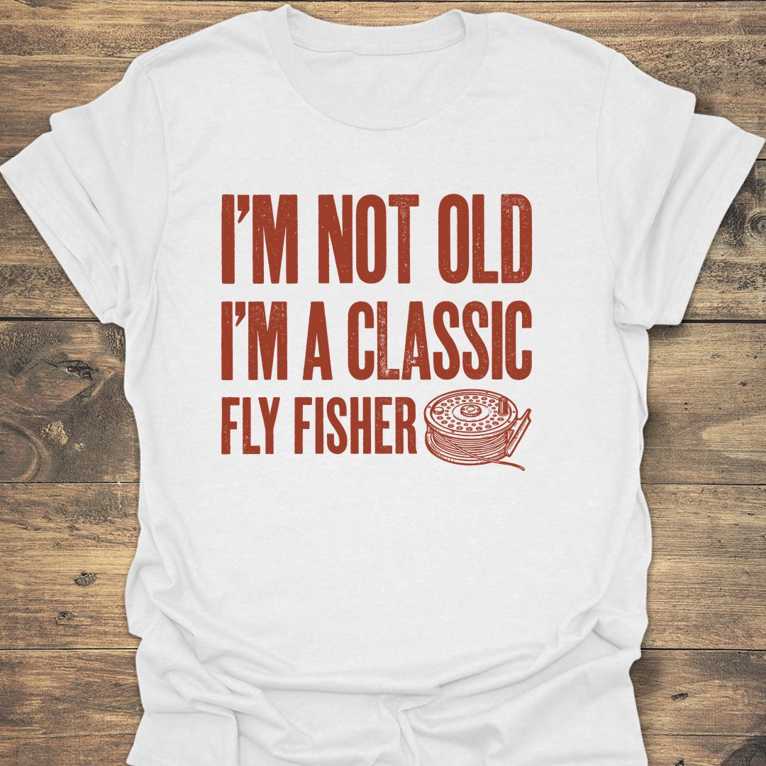 Not Old I'm A Classic - White t-shirt
