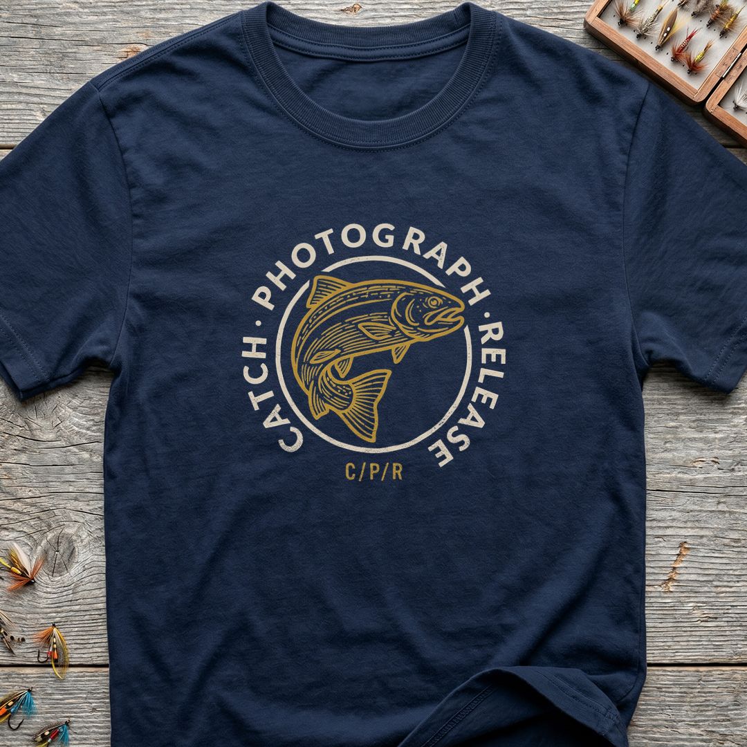 - Navy t-shirt