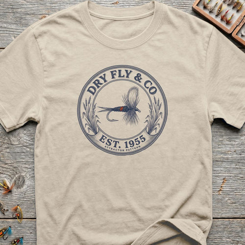 Dry Fly & Co Attractor - Natural t-shirt