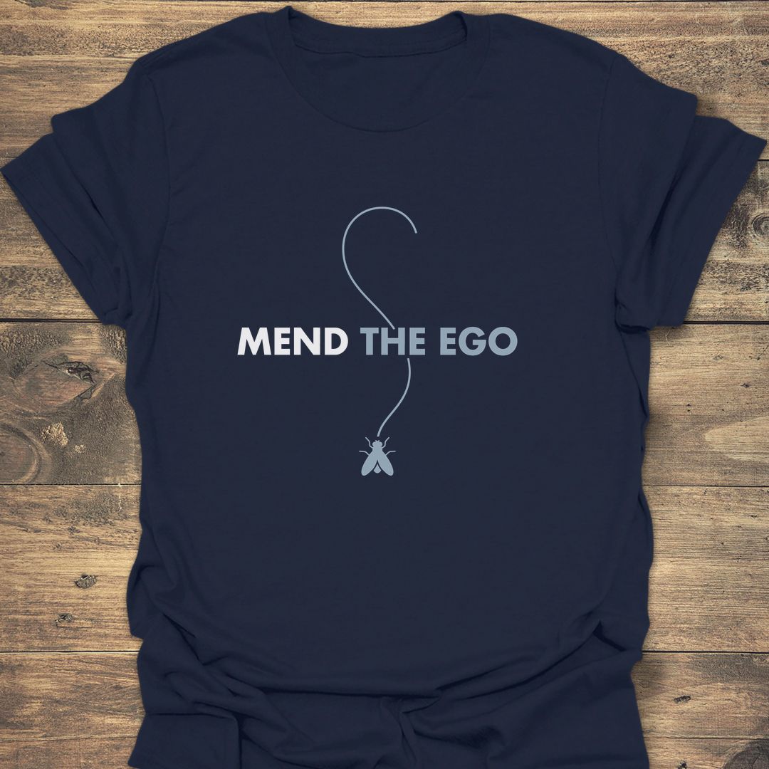Mend The Ego - Navy t-shirt