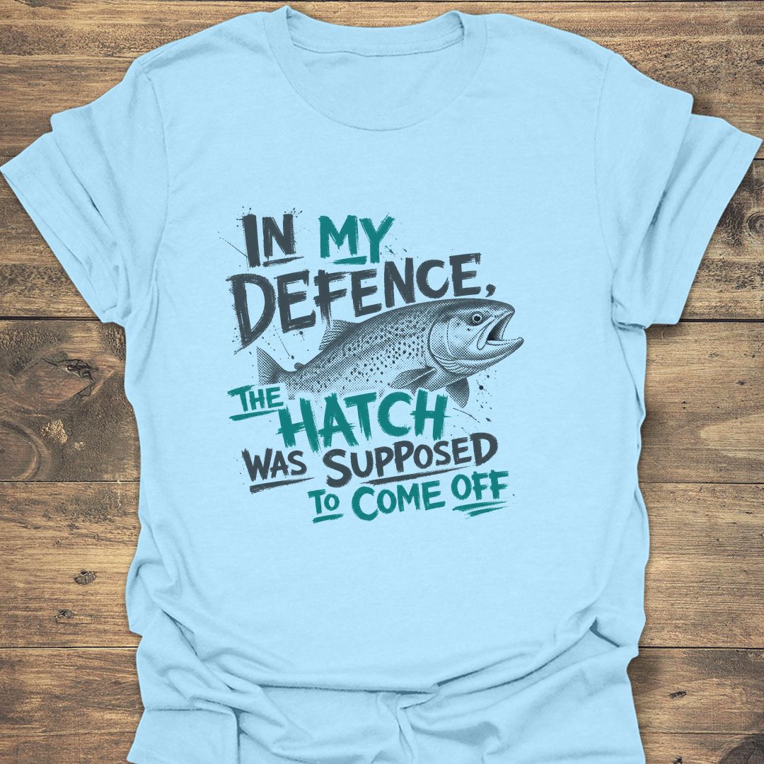 The Hatch Was Supposed To - Light Blue t-shirt
