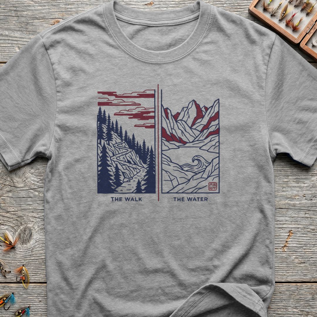 The Walk The Water - Sport Grey t-shirt