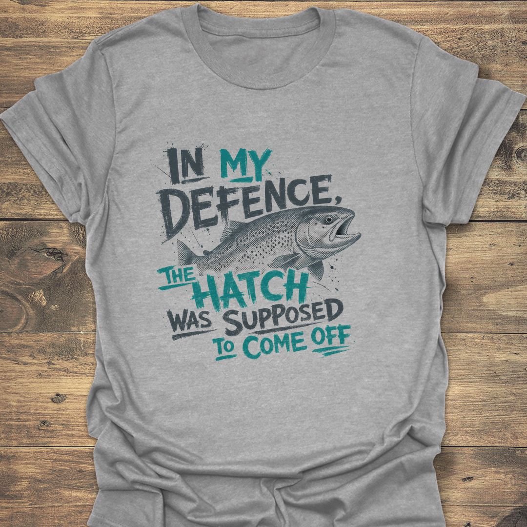 The Hatch Was Supposed To - Sport Grey t-shirt