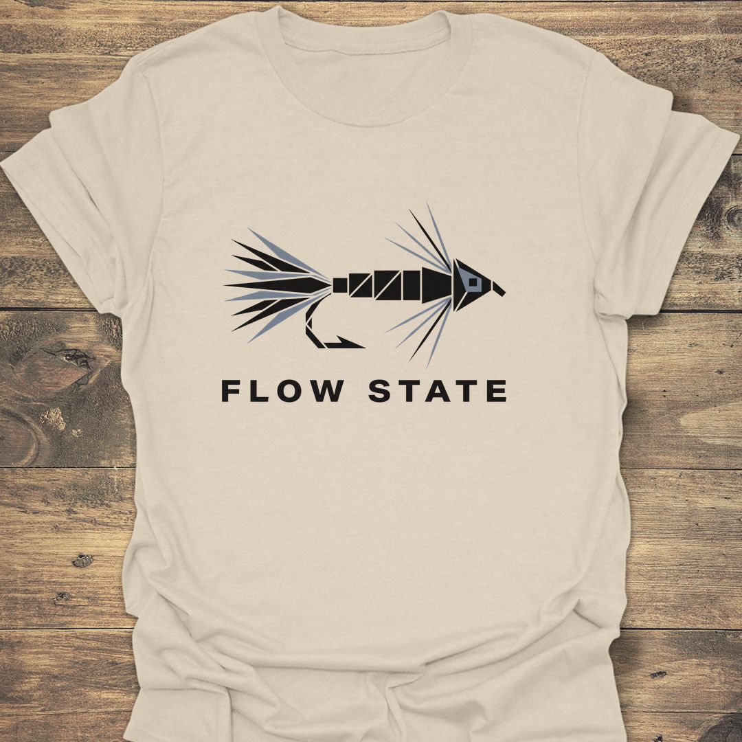 Flow State Nymph - Natural t-shirt