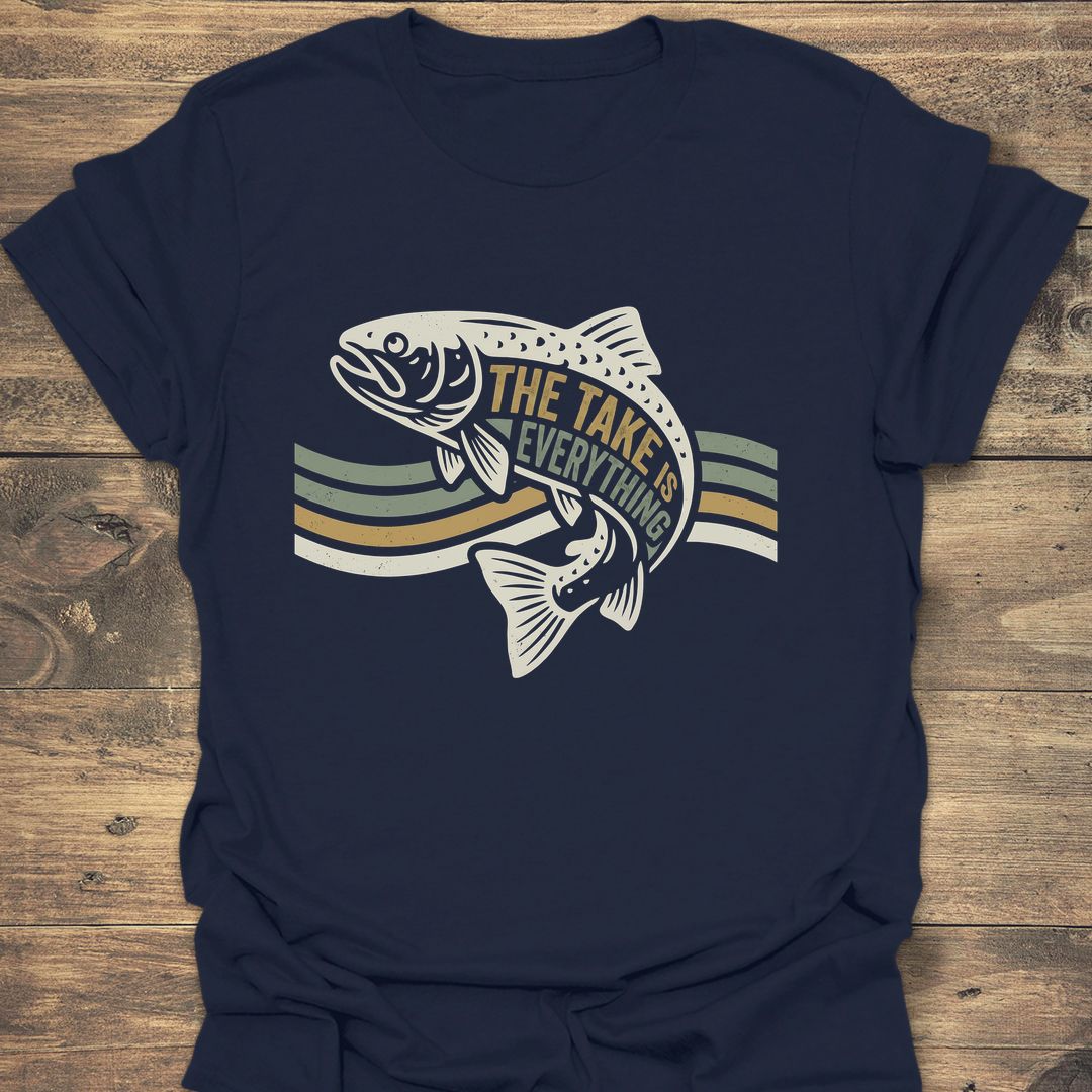 The Take Is Everything - Navy t-shirt