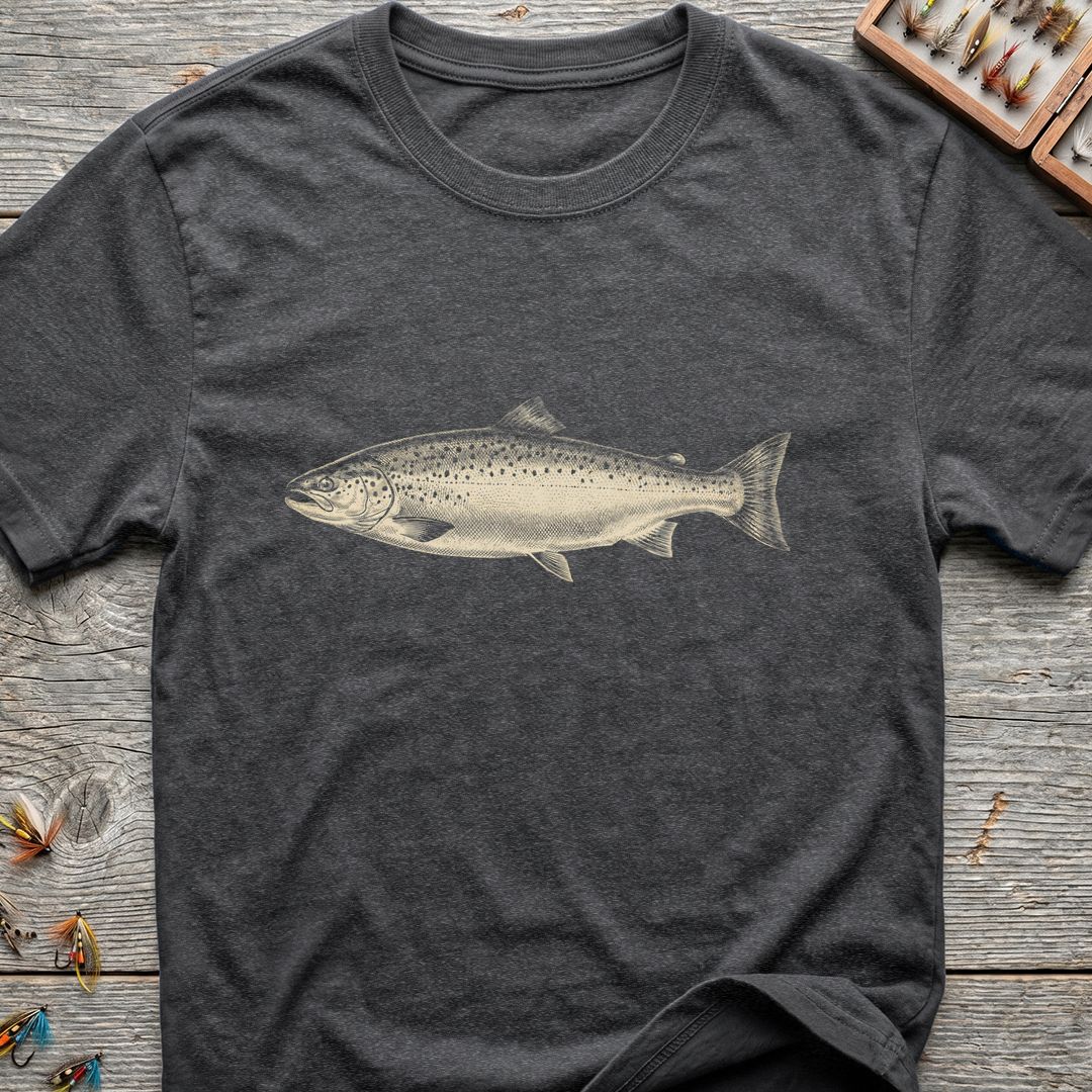 - Dark Heather t-shirt