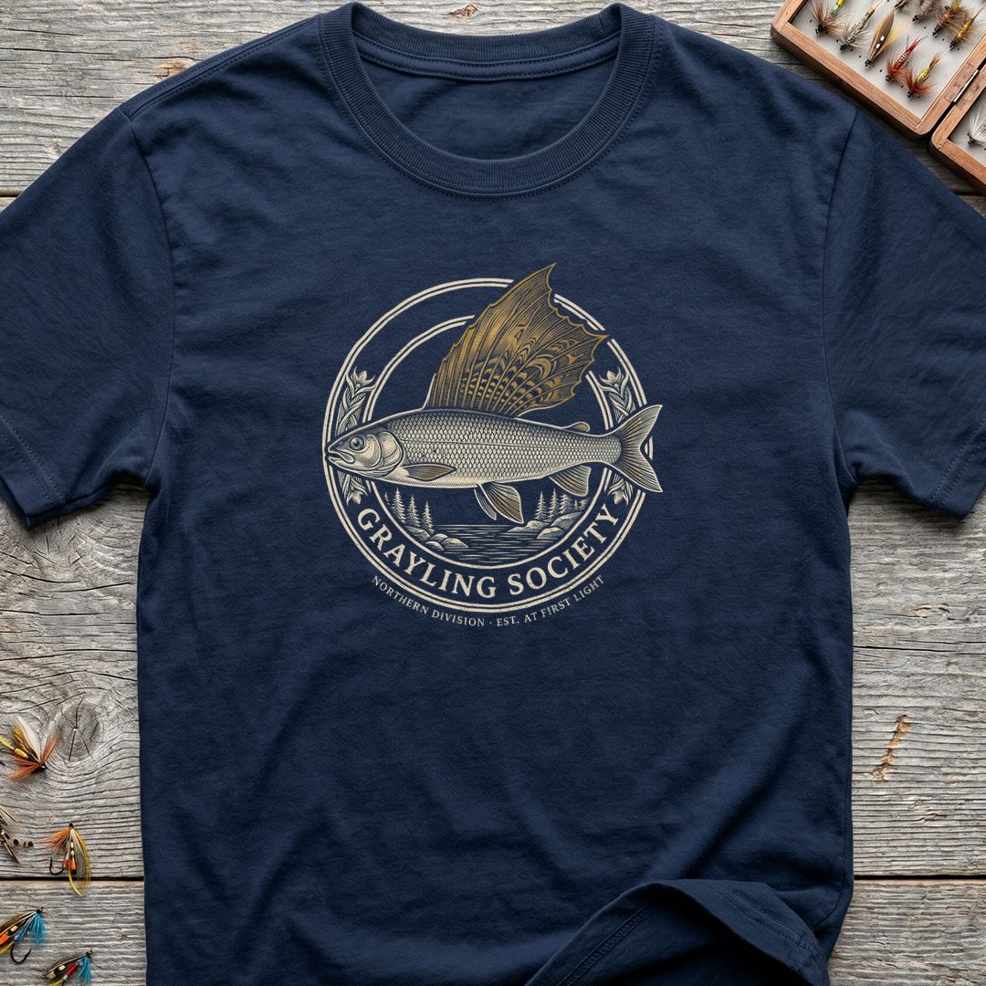 Grayling Society Northern Division - Navy t-shirt