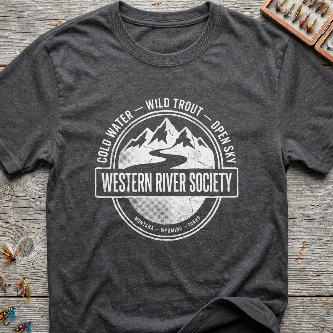 - Dark Heather t-shirt