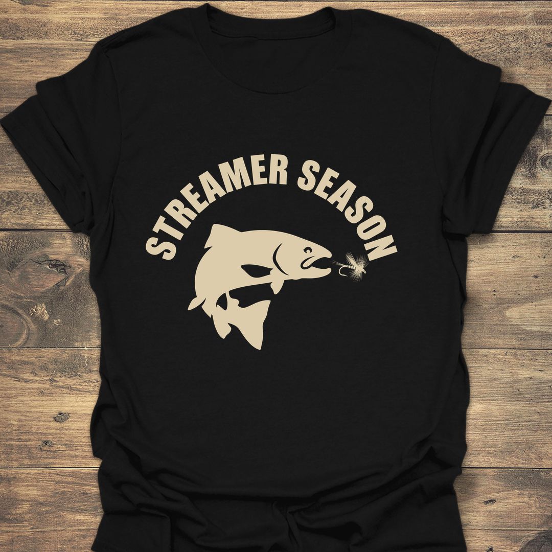 Streamer Season - Black t-shirt