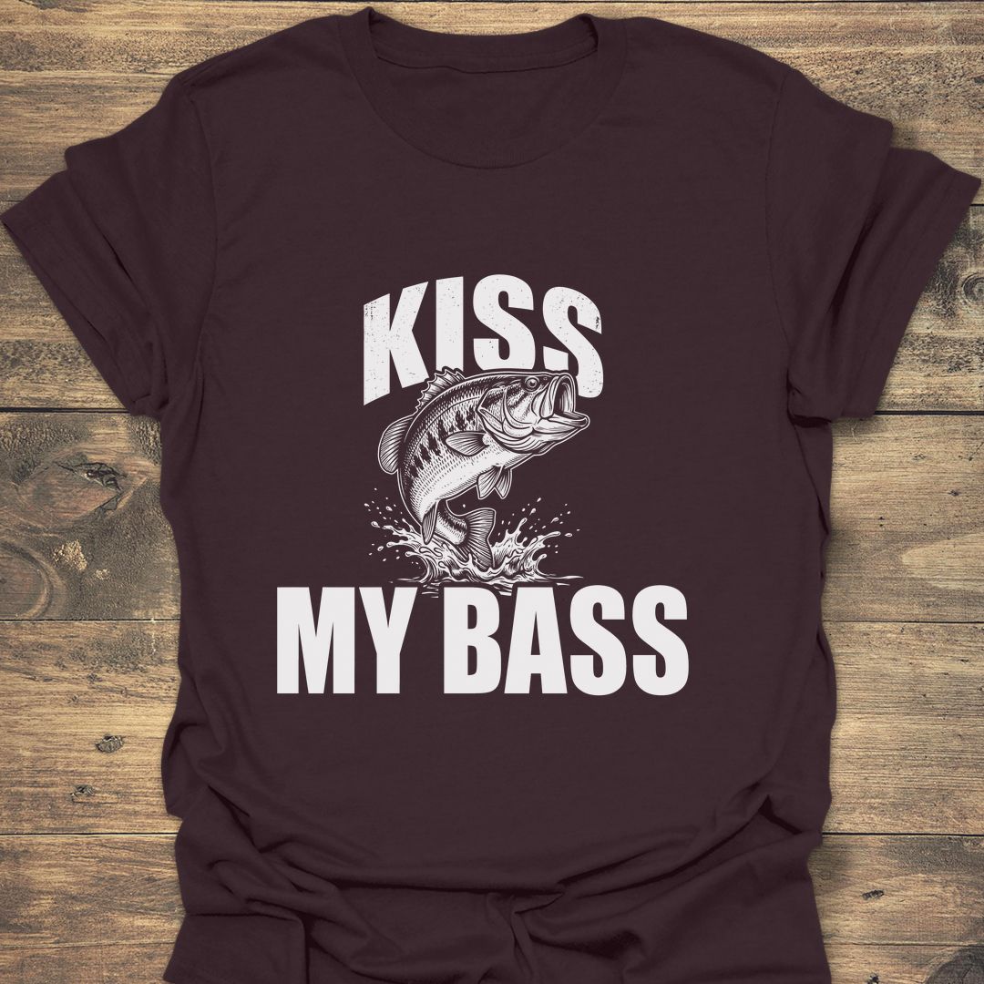Kiss My Bass - Dark Chocolate t-shirt