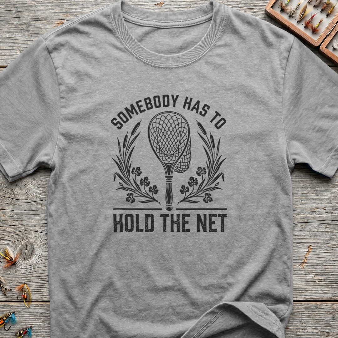 Somebody Has To Hold The - Sport Grey t-shirt