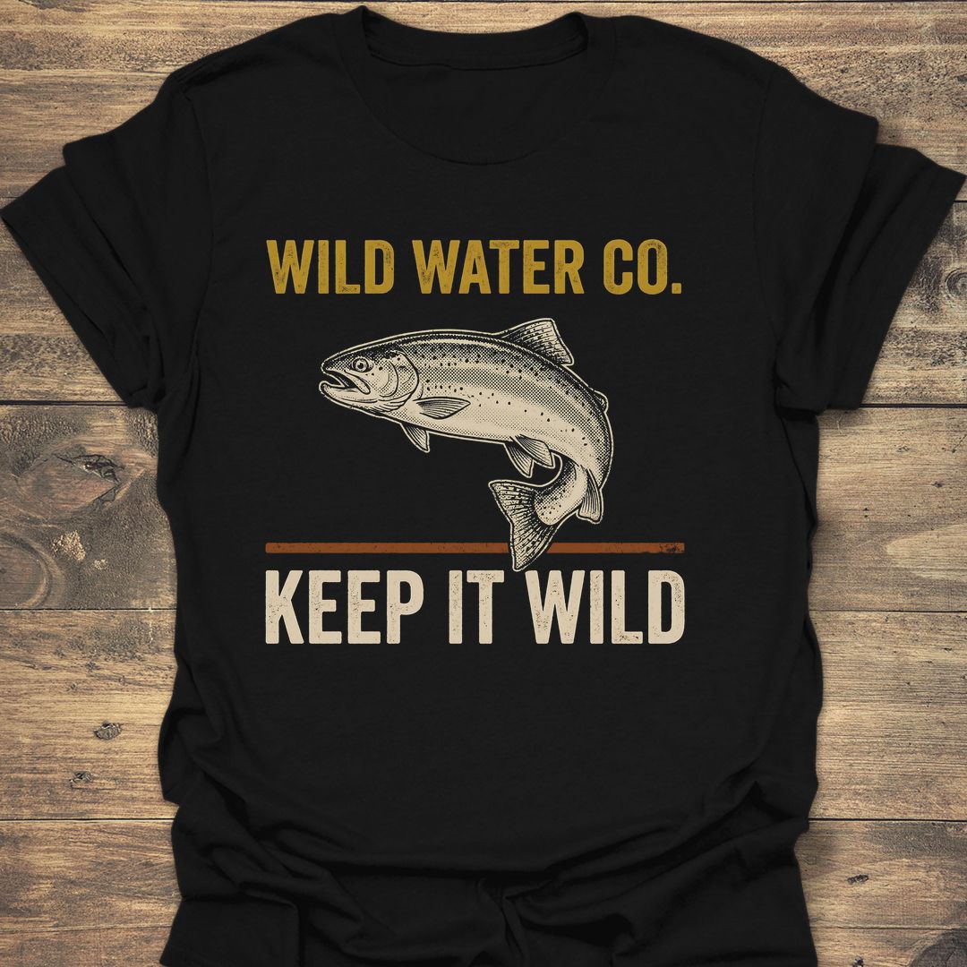 Wild Water Co Keep It - Black t-shirt