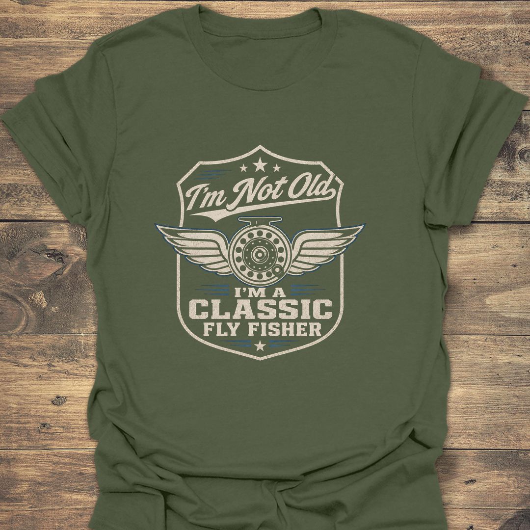 Not Old I'm A Classic - Military Green t-shirt