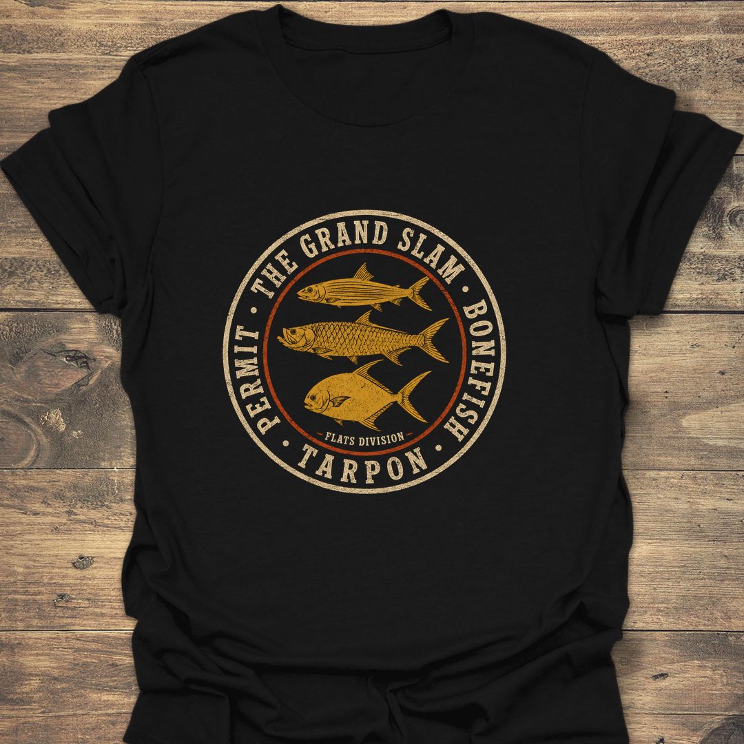 The Grand Slam Flats Division - Black t-shirt