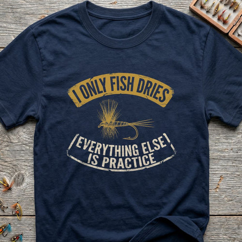 - Navy t-shirt