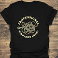 Professional Wind Knot Artist - Black t-shirt