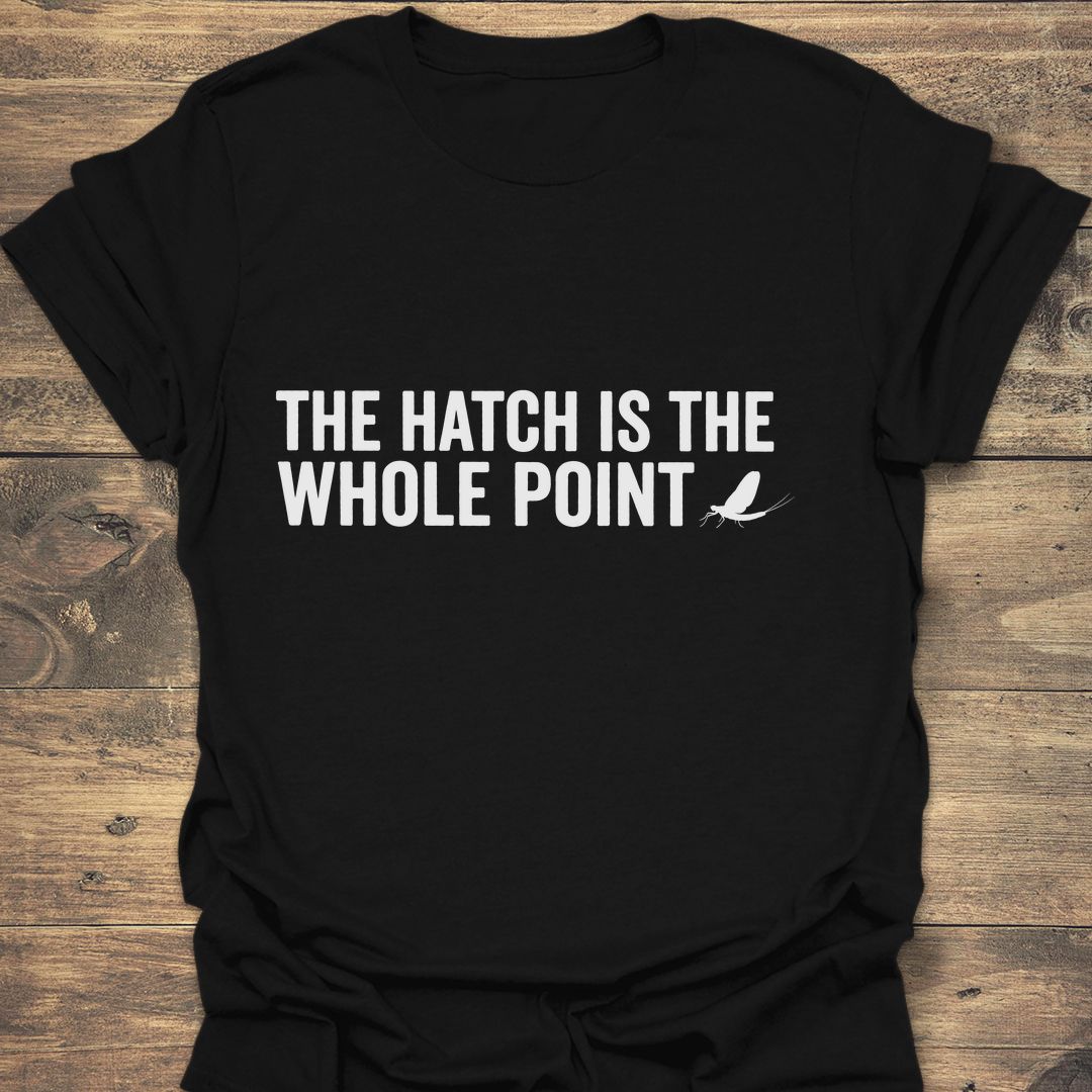 The Hatch Is The Whole - Black t-shirt