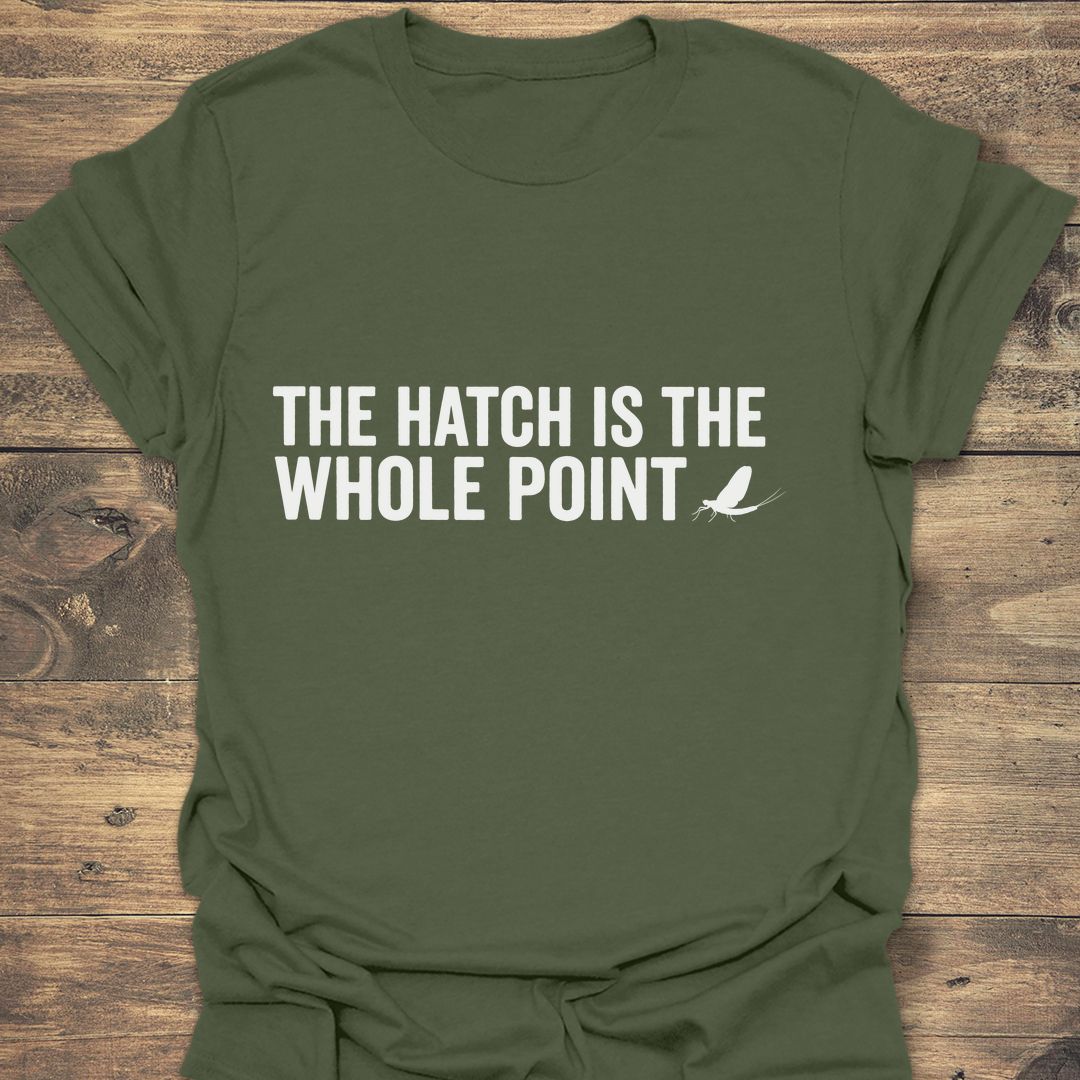 The Hatch Is The Whole - Military Green t-shirt