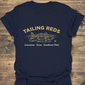 Tailing Reds - Navy t-shirt