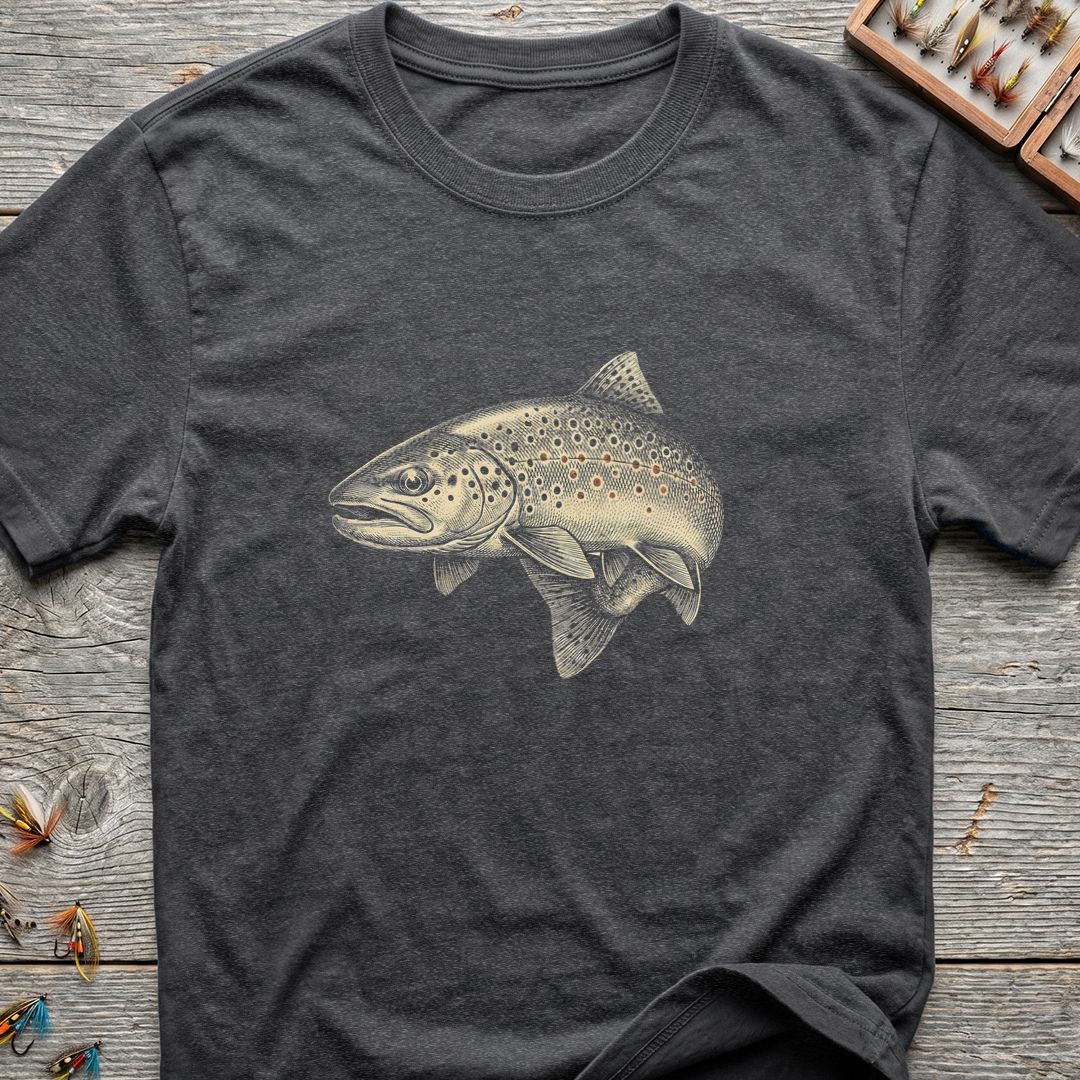 - Dark Heather t-shirt