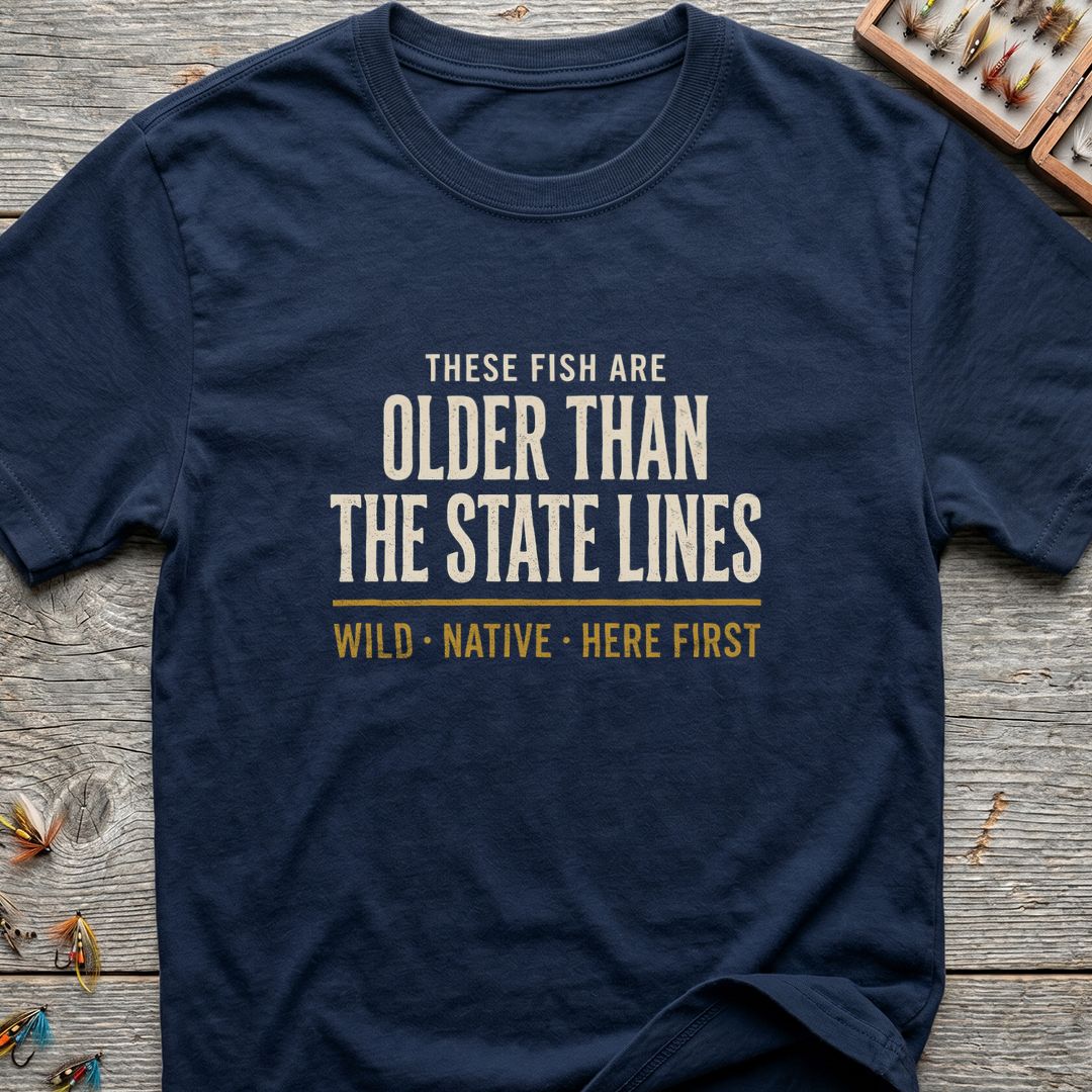 Older Than The State Lines - Navy t-shirt