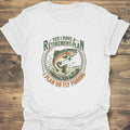 Retirement Plan Fly Fishing - White t-shirt