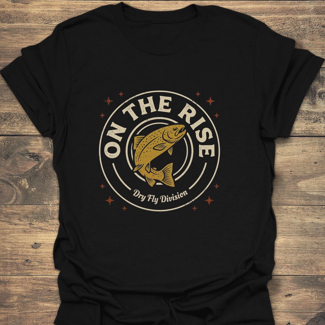 On The Rise - Black t-shirt