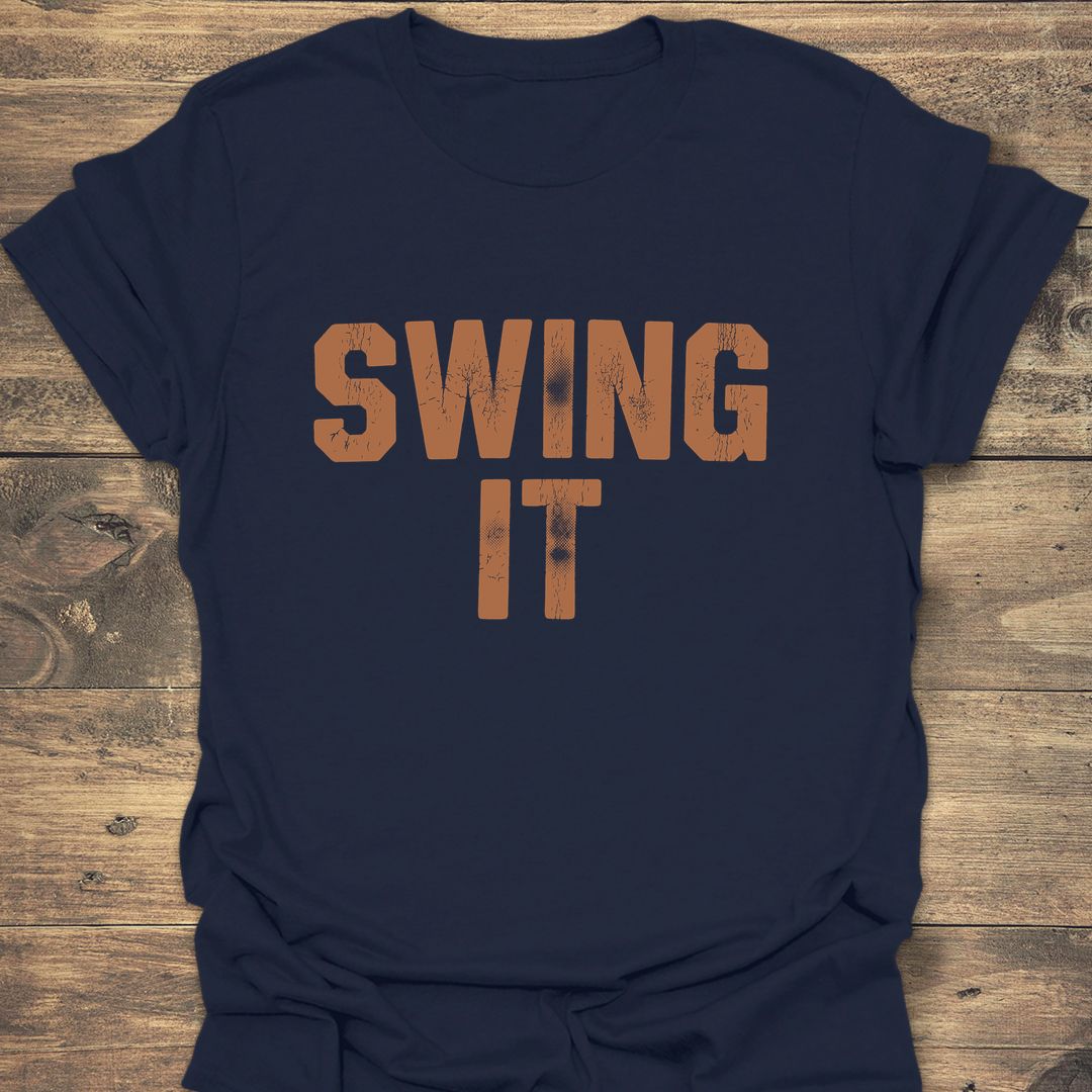Swing It - Navy t-shirt