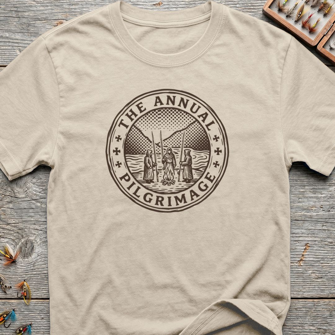 The Annual Pilgrimage - Natural t-shirt