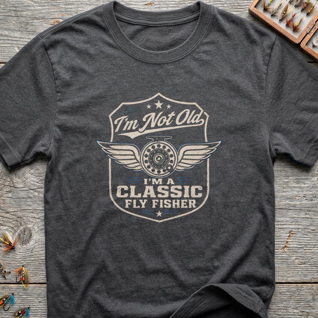 - Dark Heather t-shirt