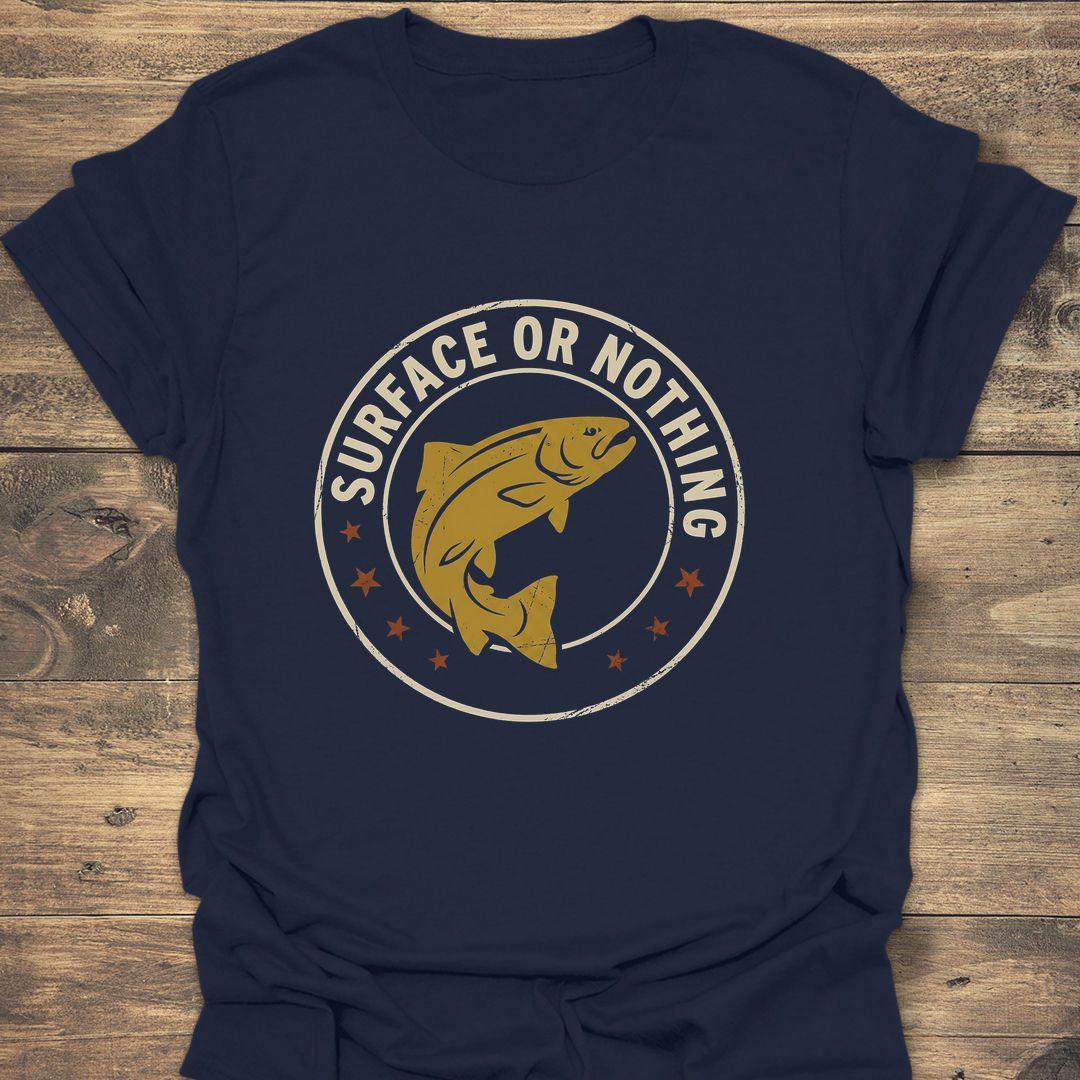 Surface Or Nothing - Navy t-shirt