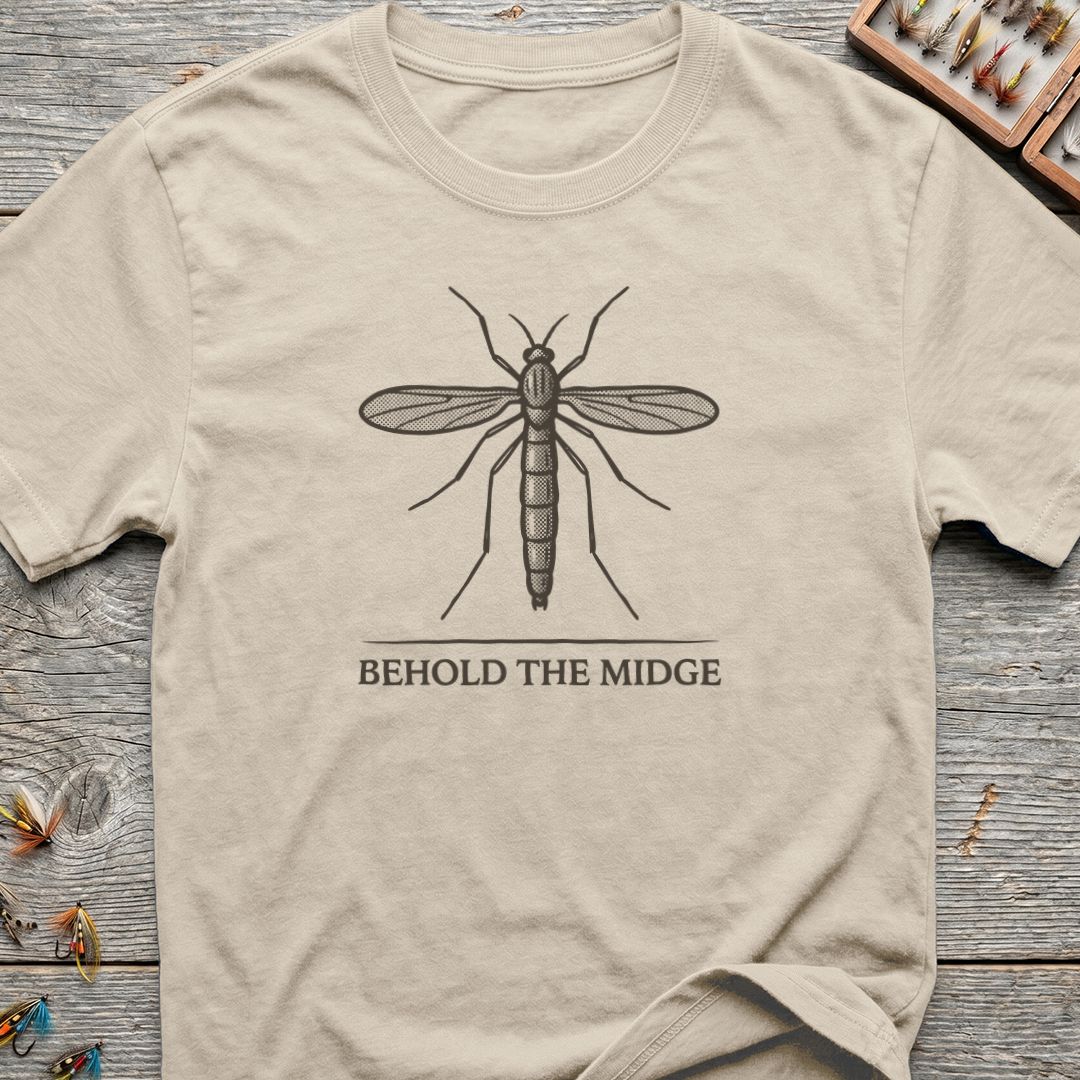 Behold the Midge - Natural t-shirt