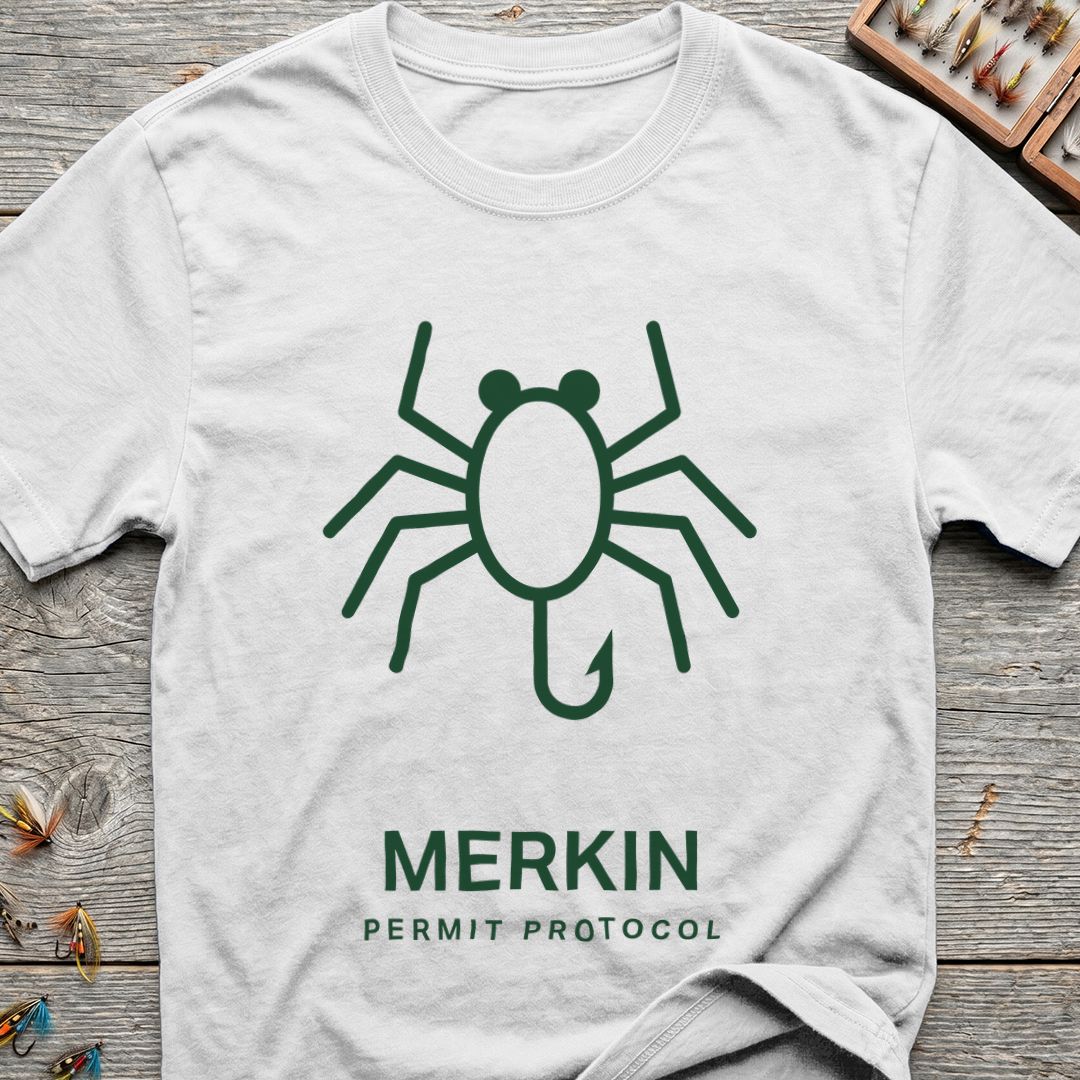 Merkin Permit Protocol - White t-shirt
