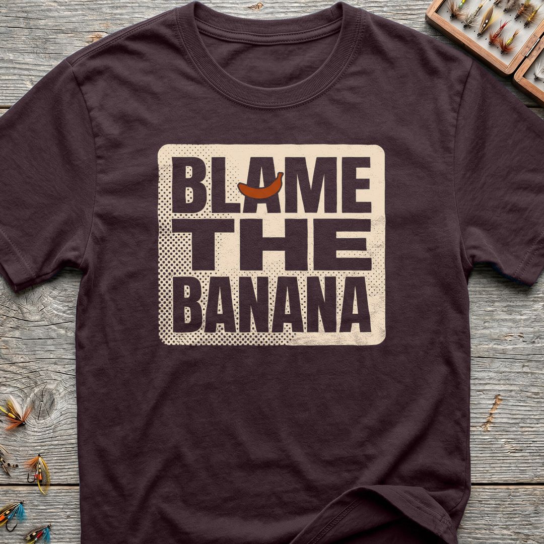 Blame The Banana - Dark Chocolate t-shirt
