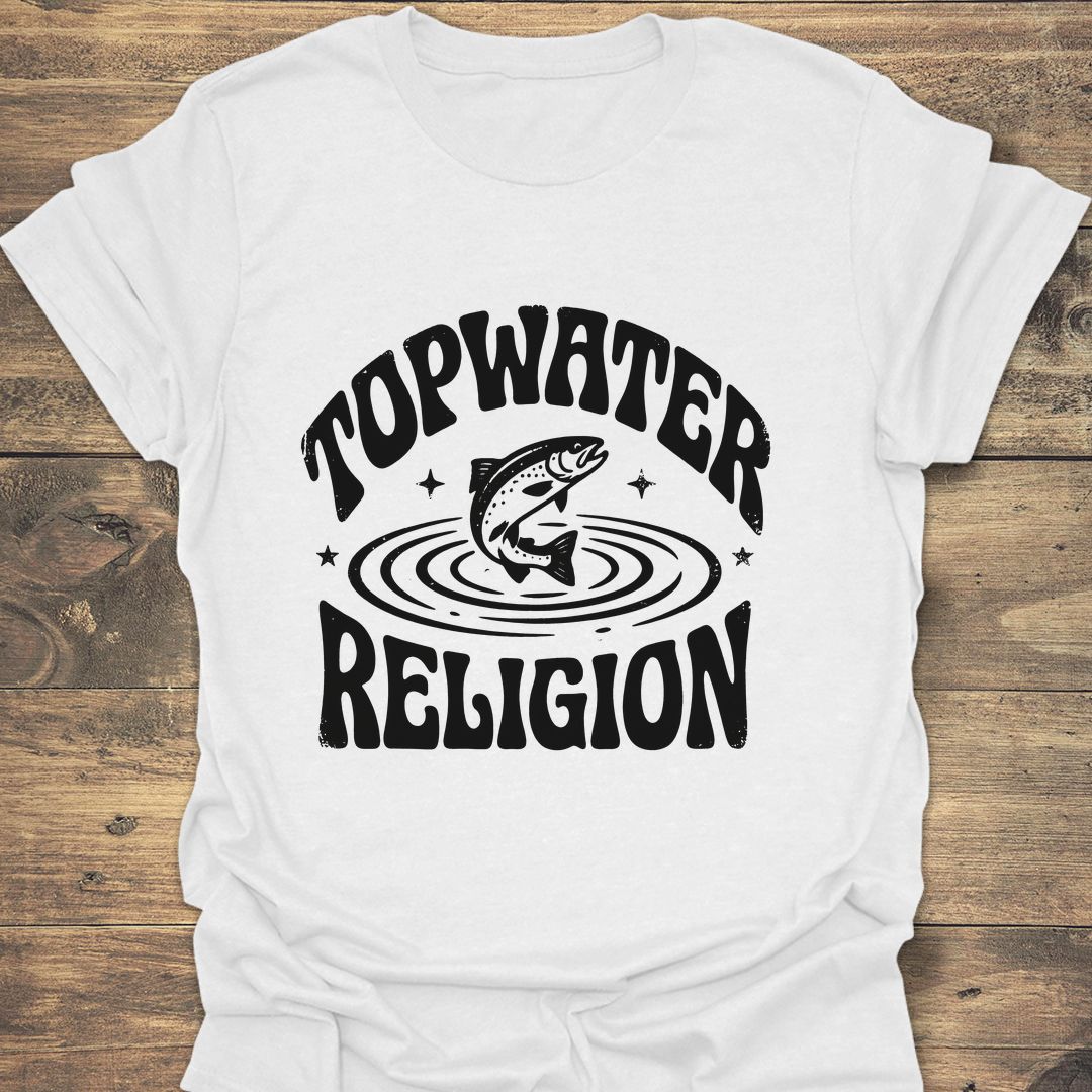 Topwater Religion - White t-shirt