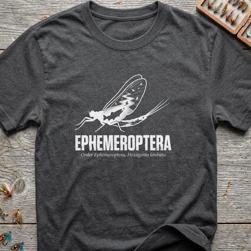 - Dark Heather t-shirt