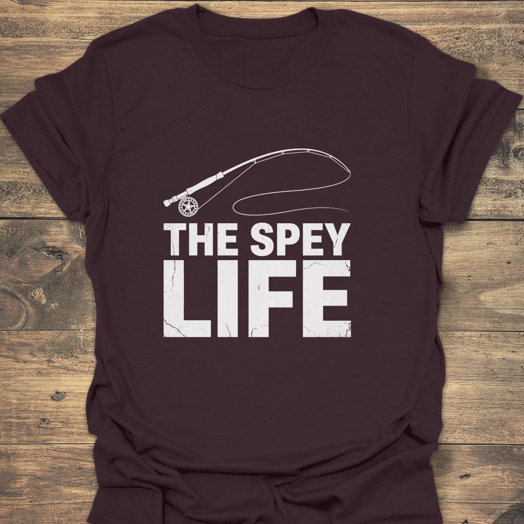 The Spey Life - Dark Chocolate t-shirt