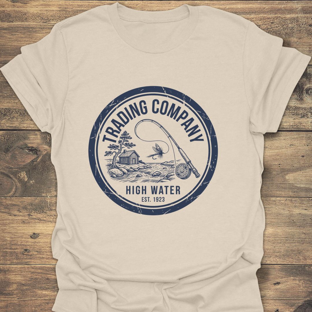 High Water Trading Company - Natural t-shirt
