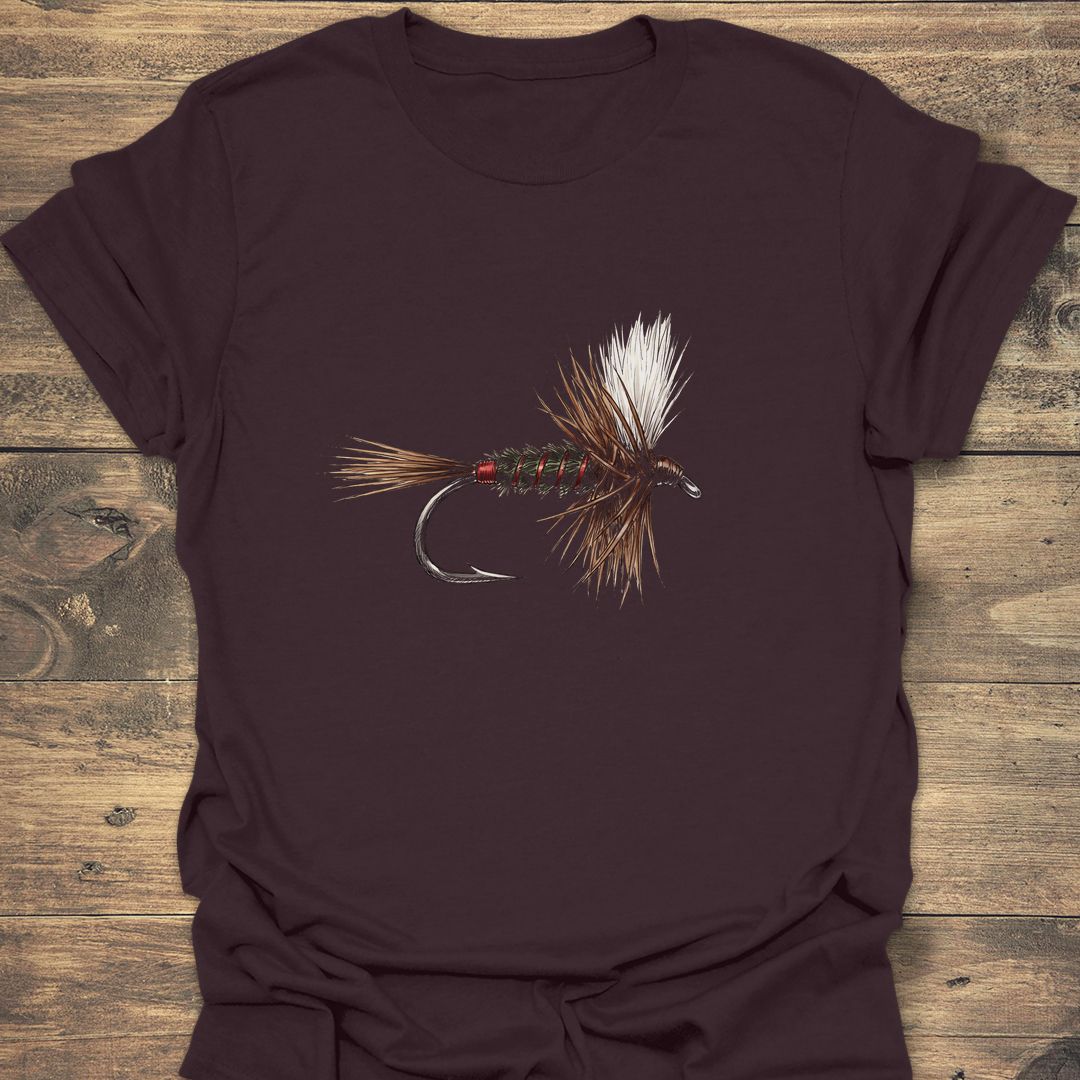 Royal Coachman Dry Fly - Dark Chocolate t-shirt
