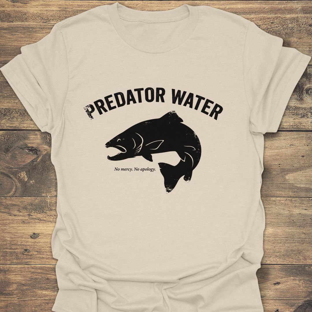 Predator Water No Mercy - Natural t-shirt