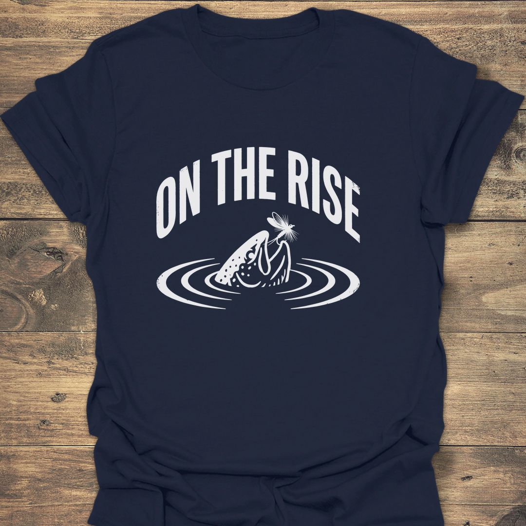 On The Rise - Navy t-shirt