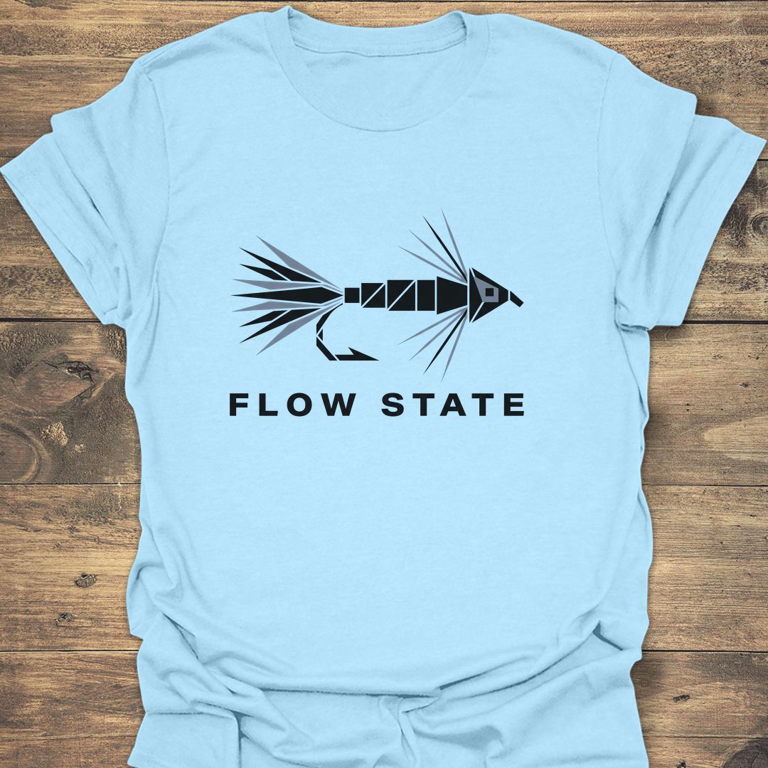 Flow State Nymph - Light Blue t-shirt