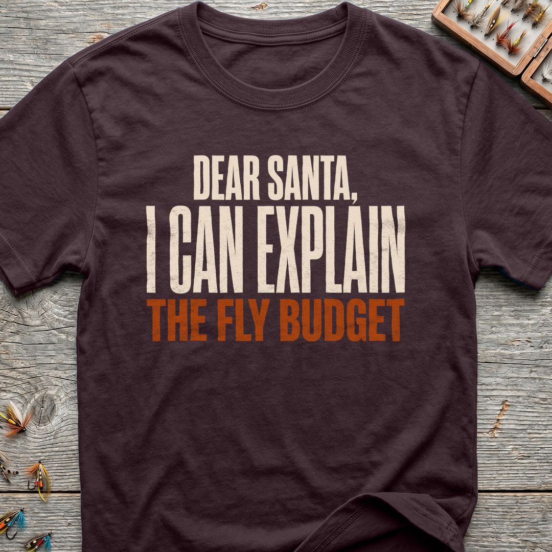 Dear Santa I Can Explain - Dark Chocolate t-shirt